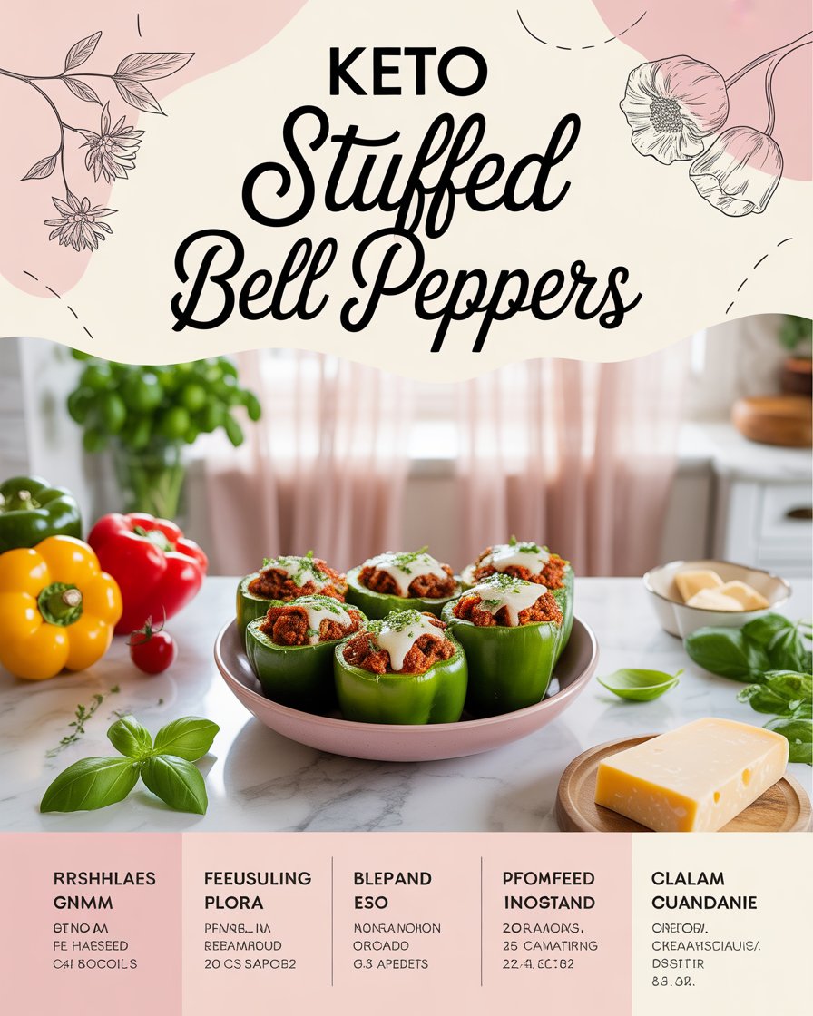 Keto Stuffed Bell Peppers