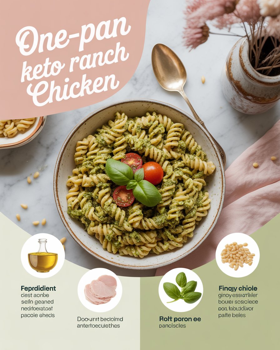 One-Pan Keto Ranch Chicken