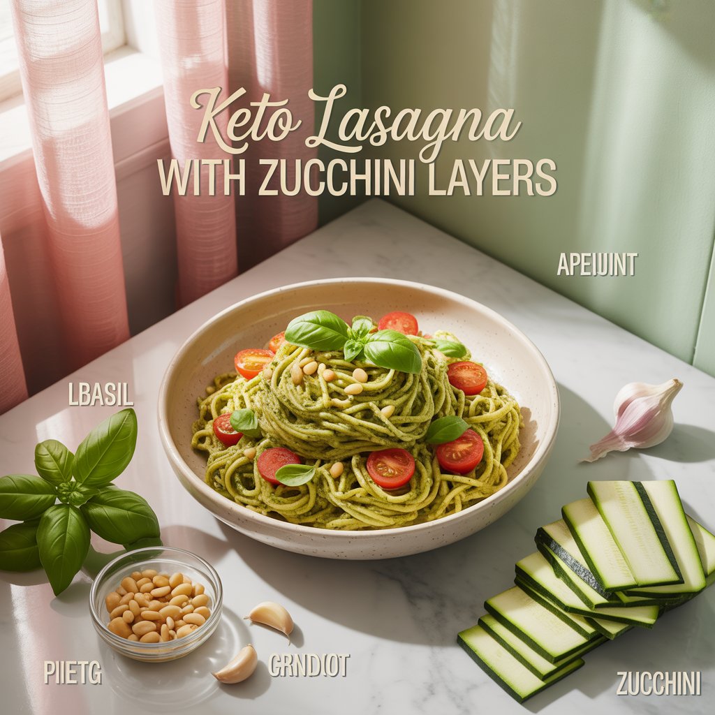Keto Lasagna with Zucchini Layers