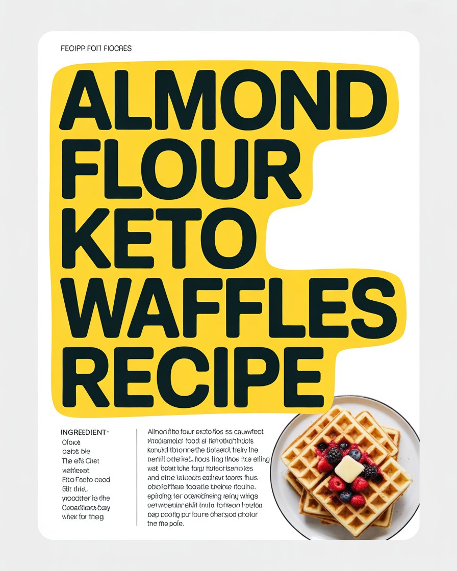 Almond Flour Keto Waffles Recipe