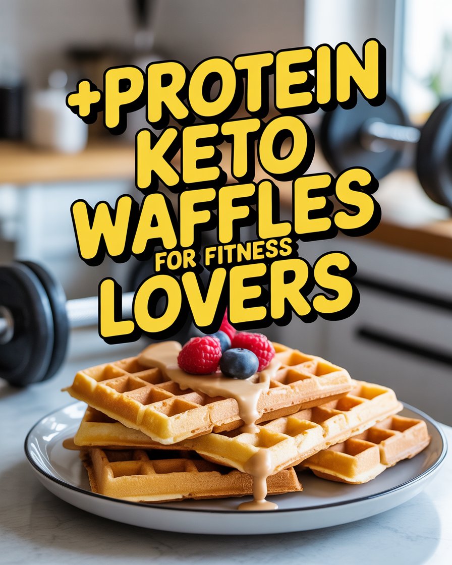 Protein Keto Waffles for Fitness Lovers