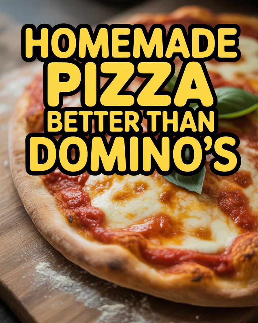 Homemade Pizza Better Than Domino’s