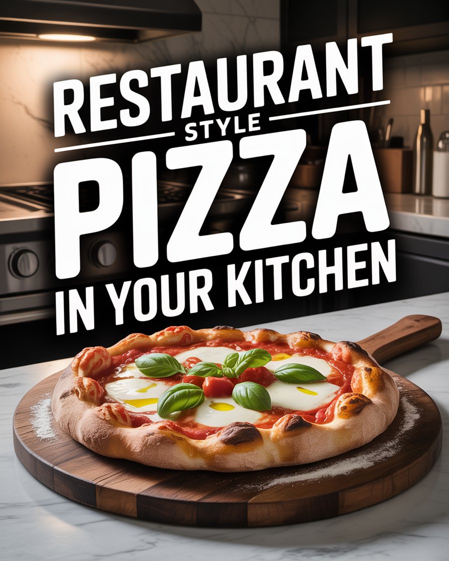 Restaurant Style Pizza in Your Kitchen