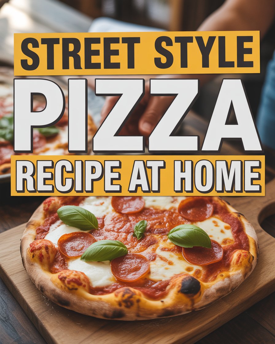 Street Style Pizza Recipe at Home